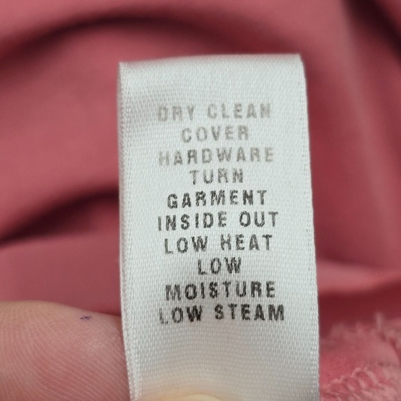St John Shirt Womens XL Pink Pullover Silk Trim Lightweight Minimalist READ - Picture 6 of 12